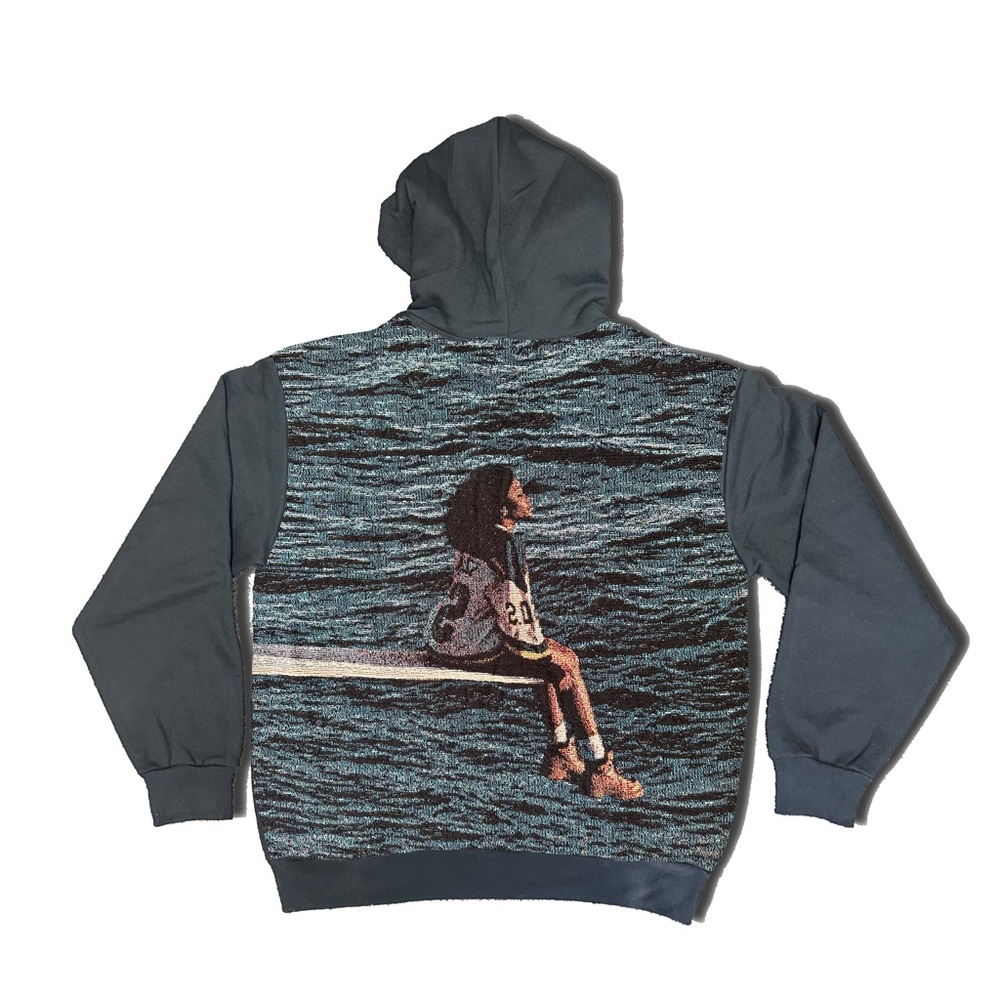 Upcycled custom SZA - SOS tapestry Hooded sweatshirt